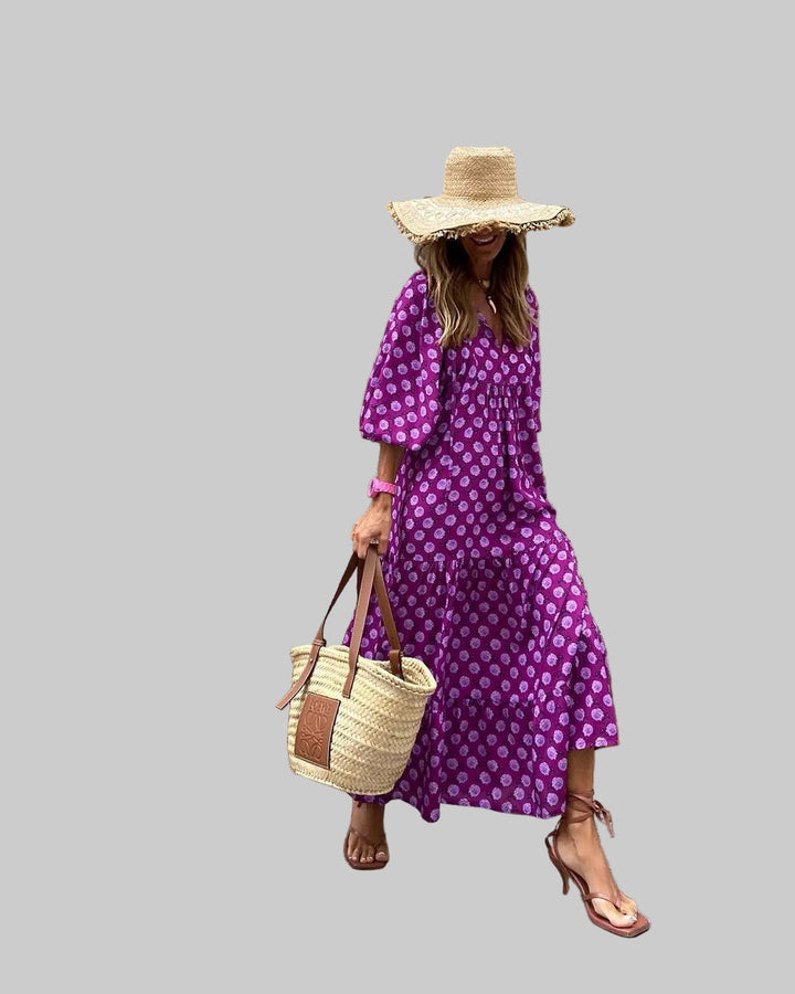 Magdalena | Vestido Maxi Bohemio