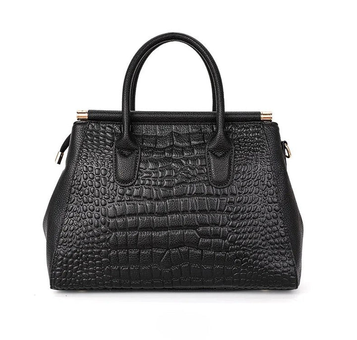 Elysian | Bolso de mano con estampado de cocodrilo