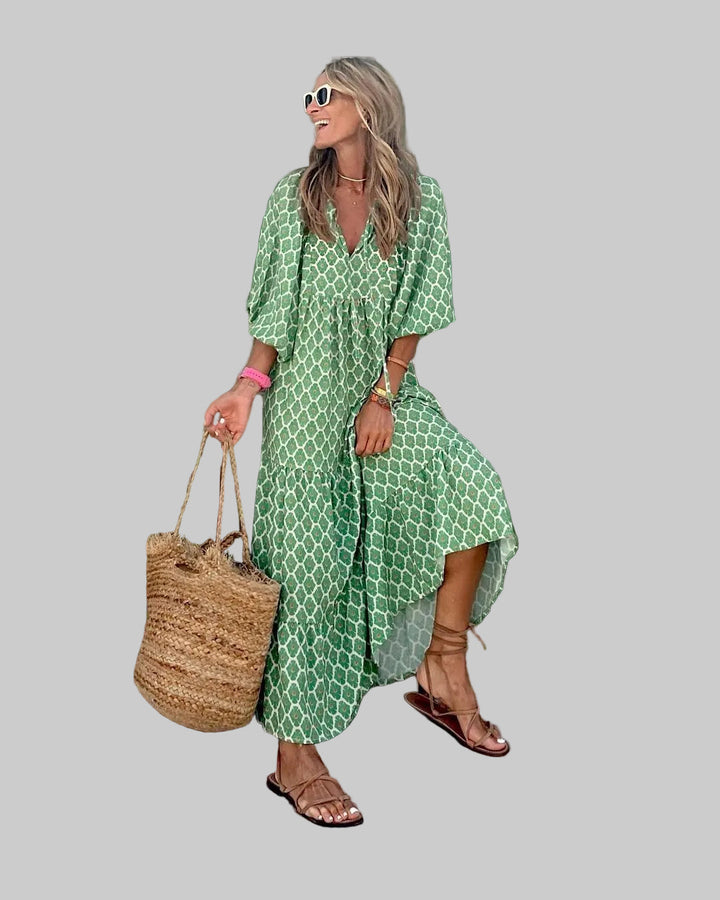 Magdalena | Vestido Maxi Bohemio