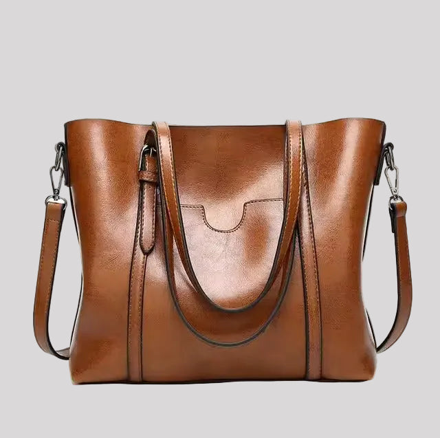 Clara | Bolso de Hombro de Cuero Elegante
