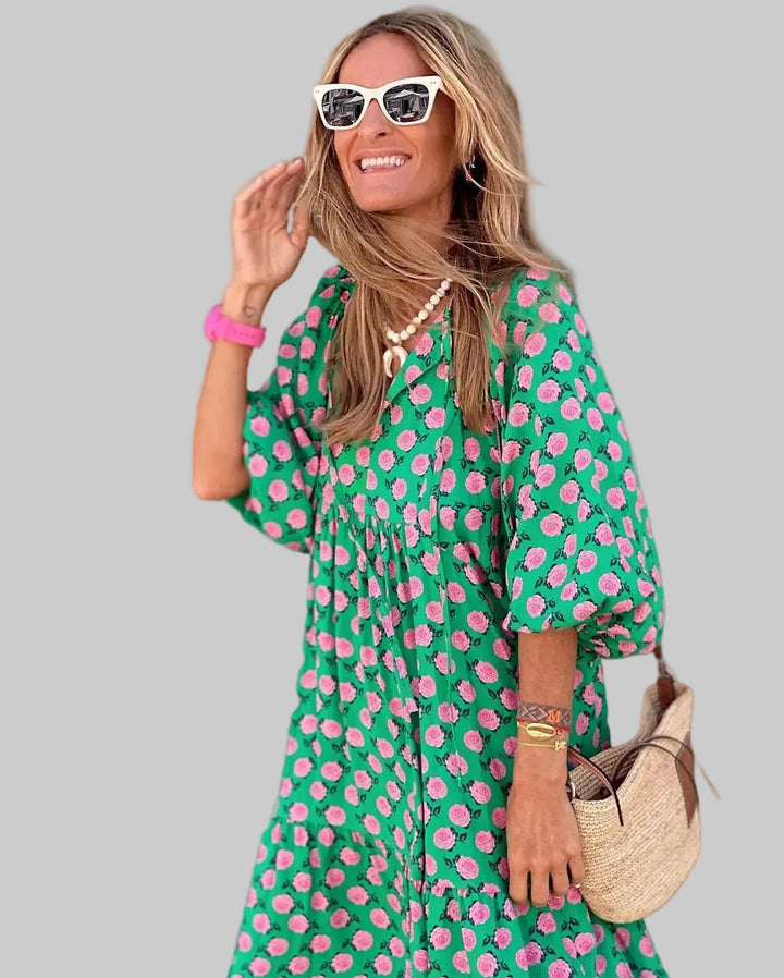 Magdalena | Vestido Maxi Bohemio