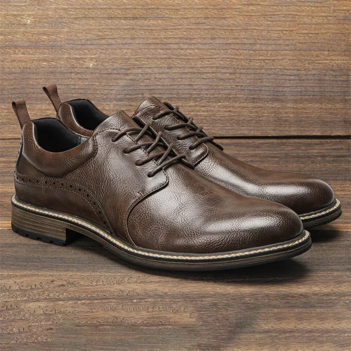 Byrona | Zapatos de Negocios de Cuero
