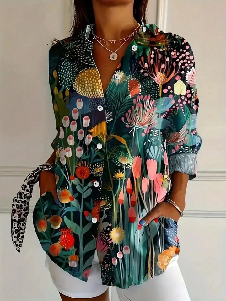 Ewelina | Blusa Estampada de Colores