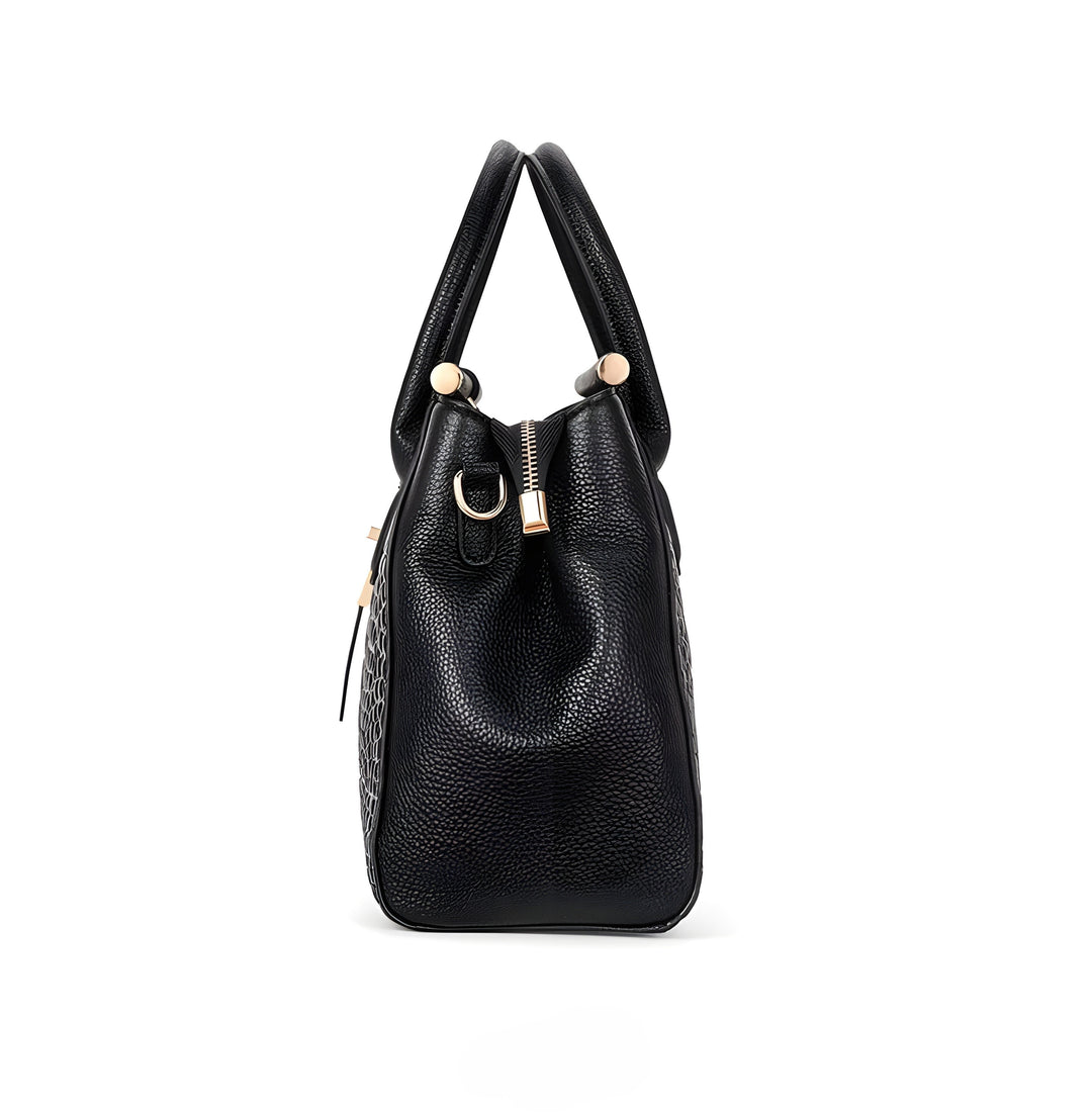 Elysian | Bolso de mano con estampado de cocodrilo