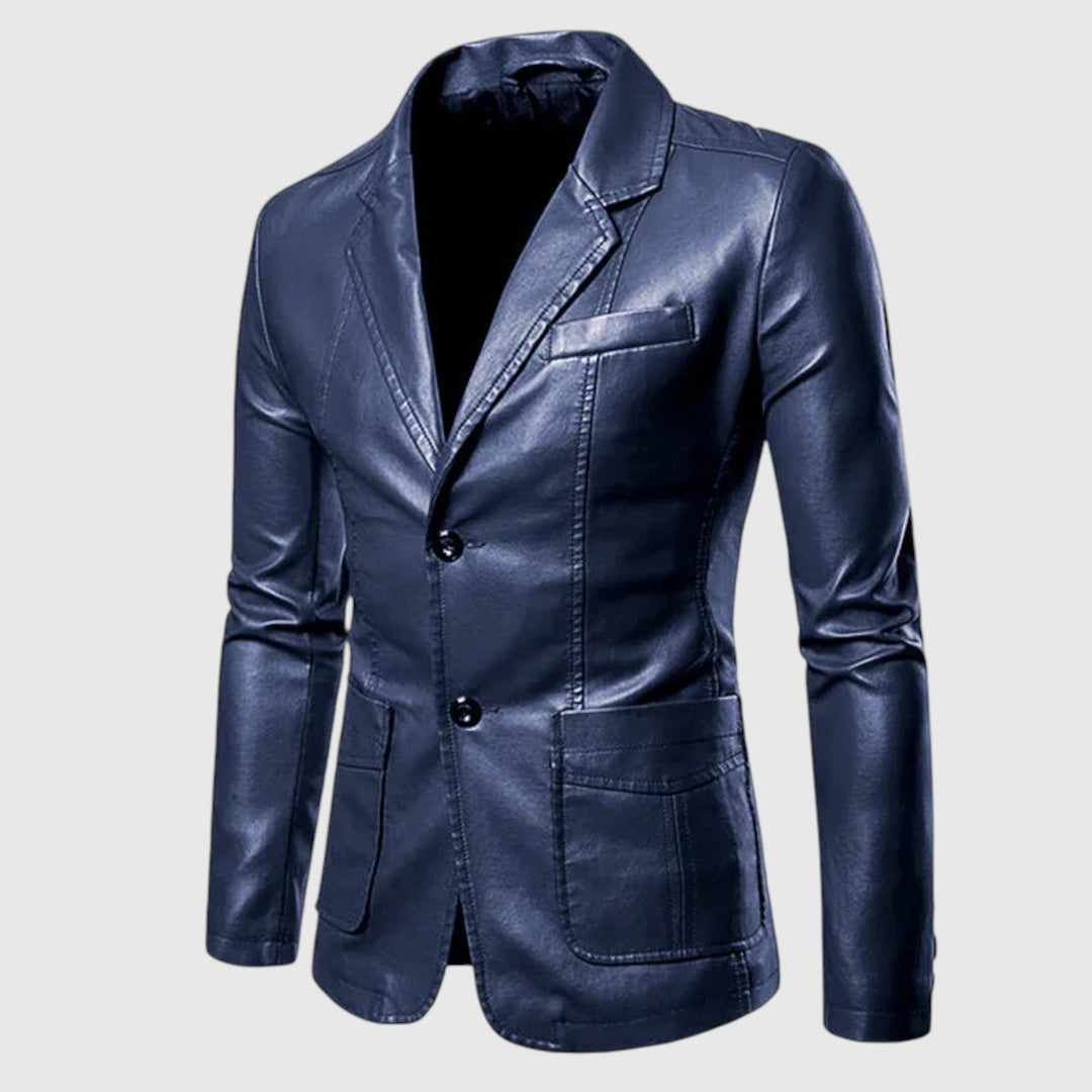 Stefan | Chaqueta de cuero elegante