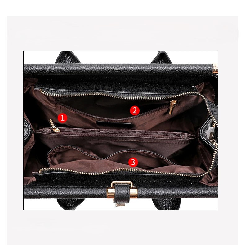 Elysian | Bolso de mano con estampado de cocodrilo