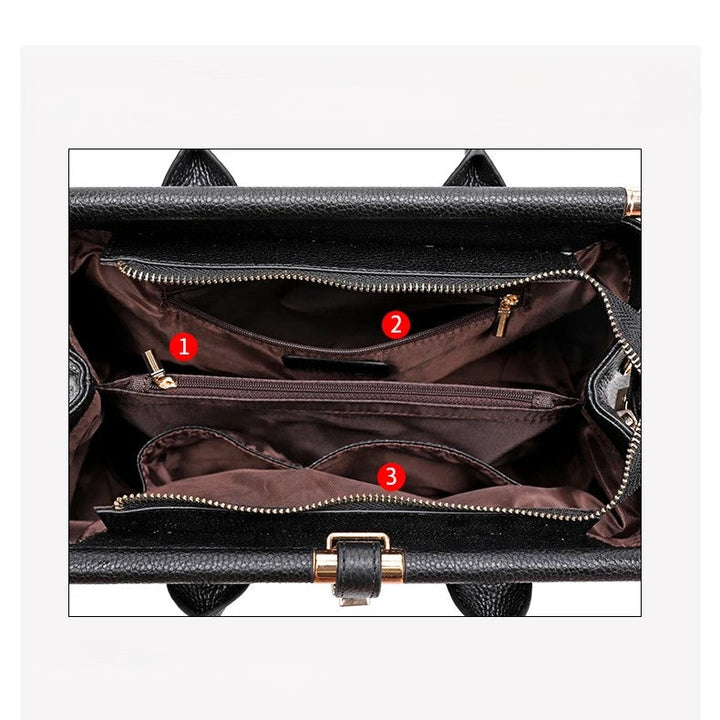 Elysian | Bolso de mano con estampado de cocodrilo