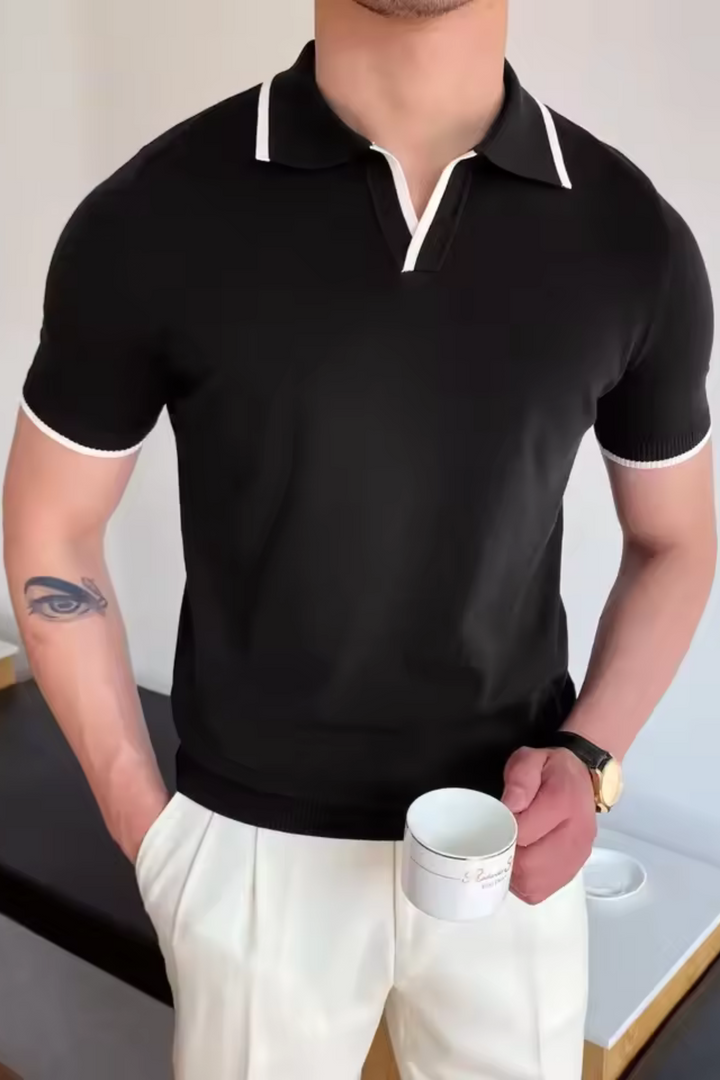 Polo para hombre | Con detalles en contraste