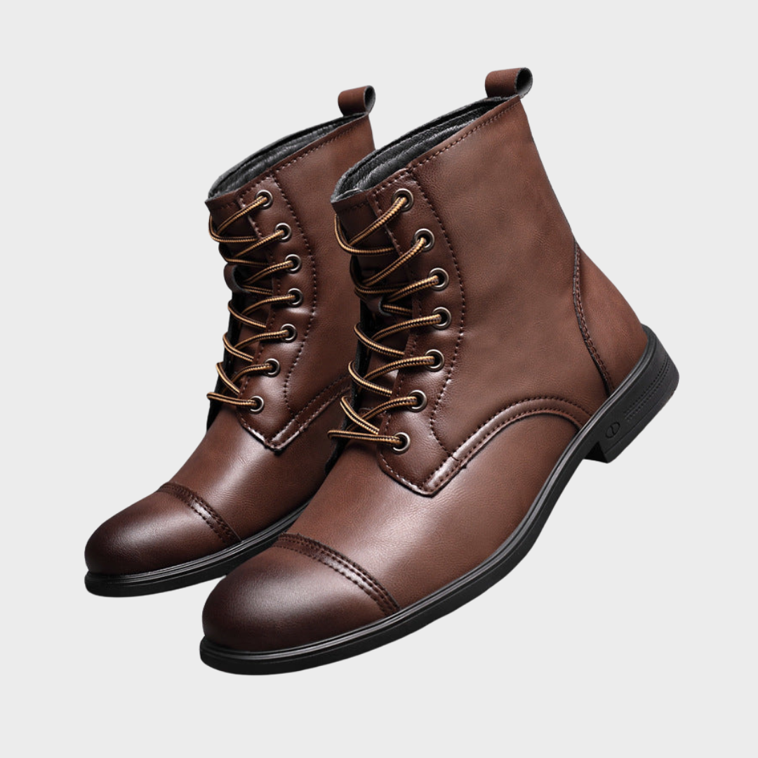 Klaudiusz | Botines de Piel Genuina