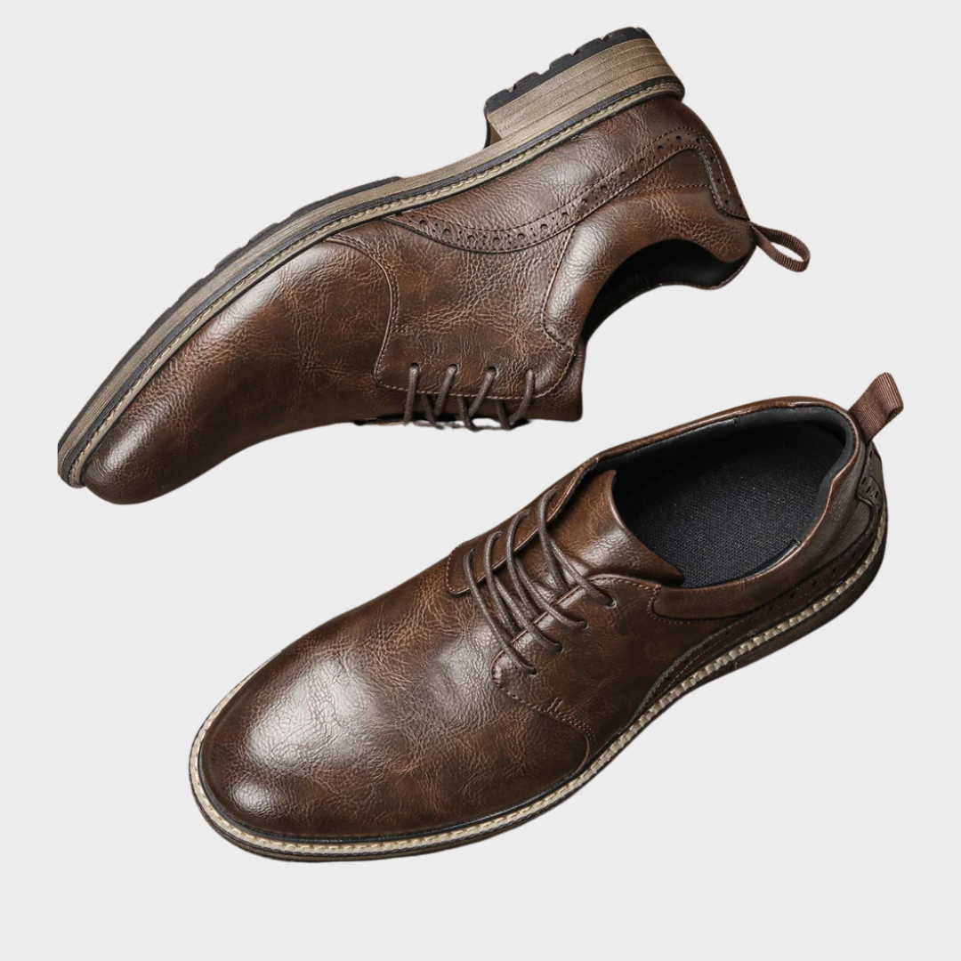 Byrona | Zapatos de Negocios de Cuero