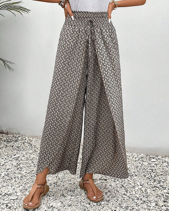 Raquel | Pantalones anchos de pernera ancha