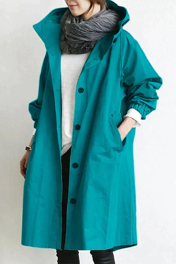 Doro | Gabardina extragrande con capucha