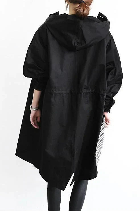 Doro | Gabardina extragrande con capucha