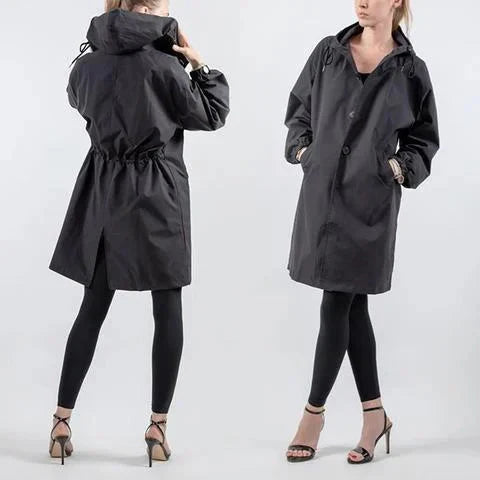 Doro | Gabardina extragrande con capucha