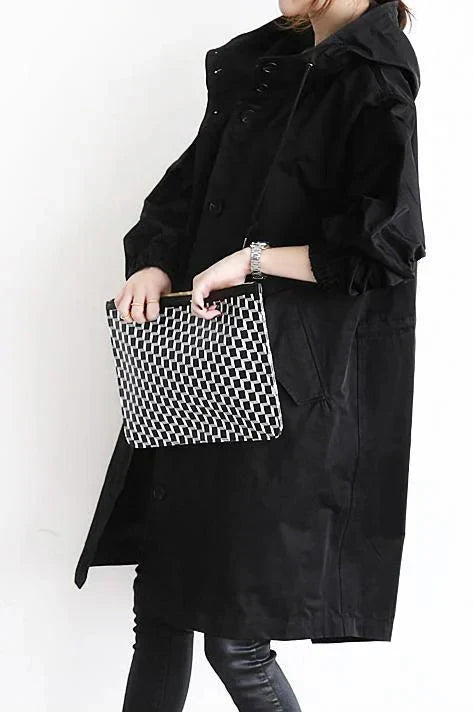 Doro | Gabardina extragrande con capucha