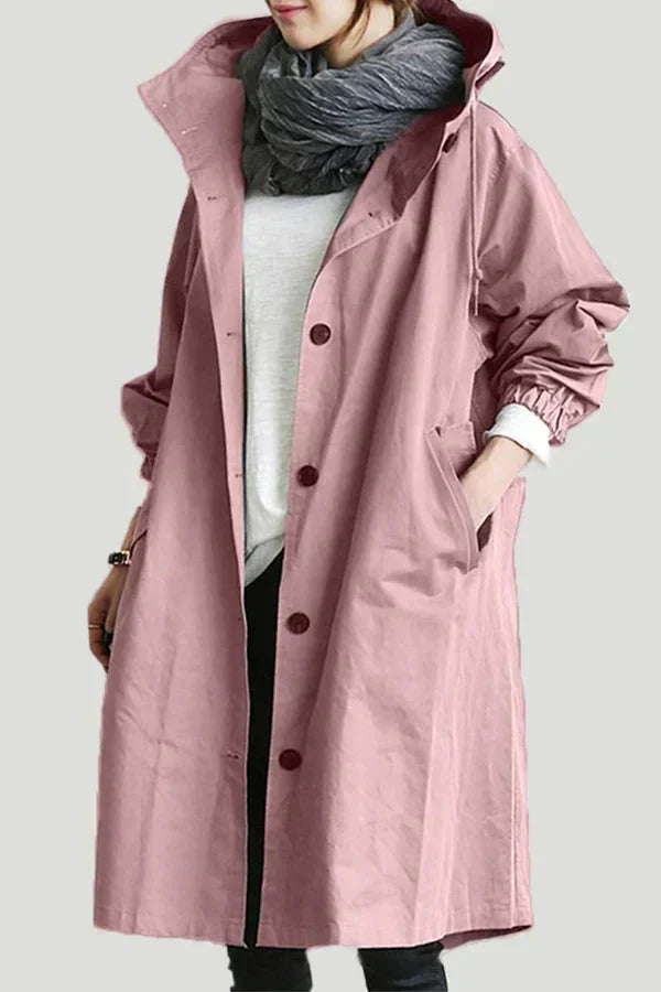 Doro | Gabardina extragrande con capucha