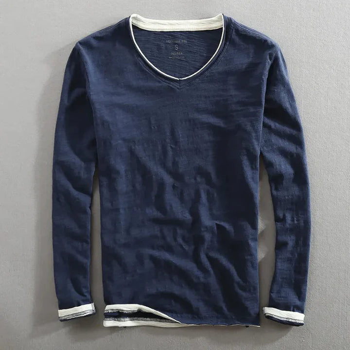 Natan | Camiseta de Manga Larga de Algodón