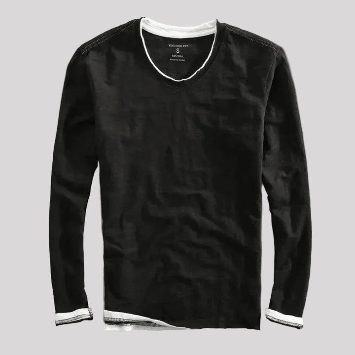 Natan | Camiseta de Manga Larga de Algodón