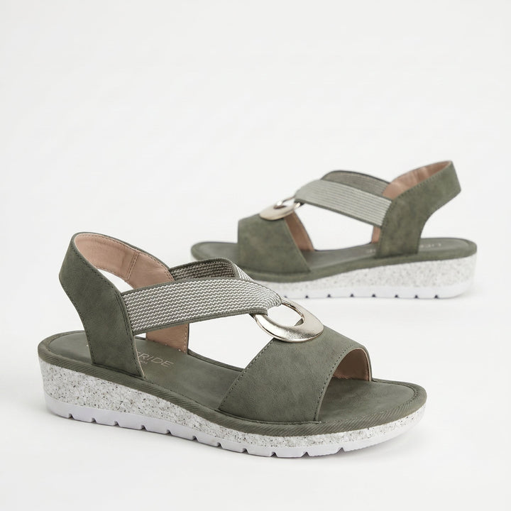 Gabriela | Sandalias Planas Premium