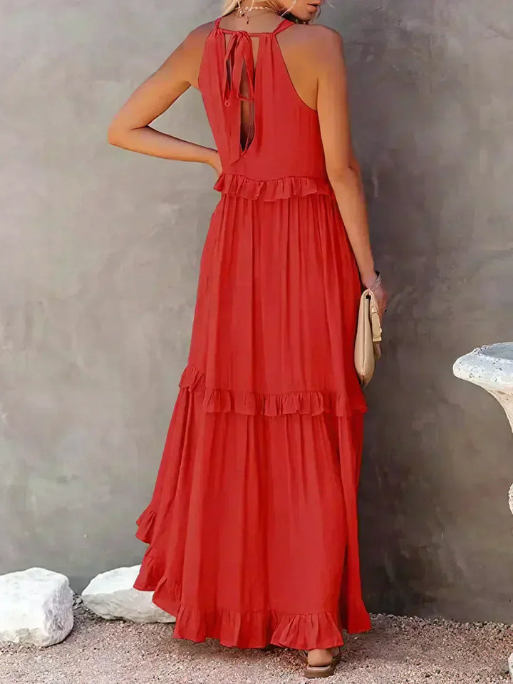Aneta | Vestido elegante sin mangas