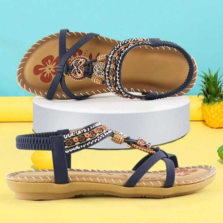 Havana | Sandalias con tiras elásticas y plantilla suave