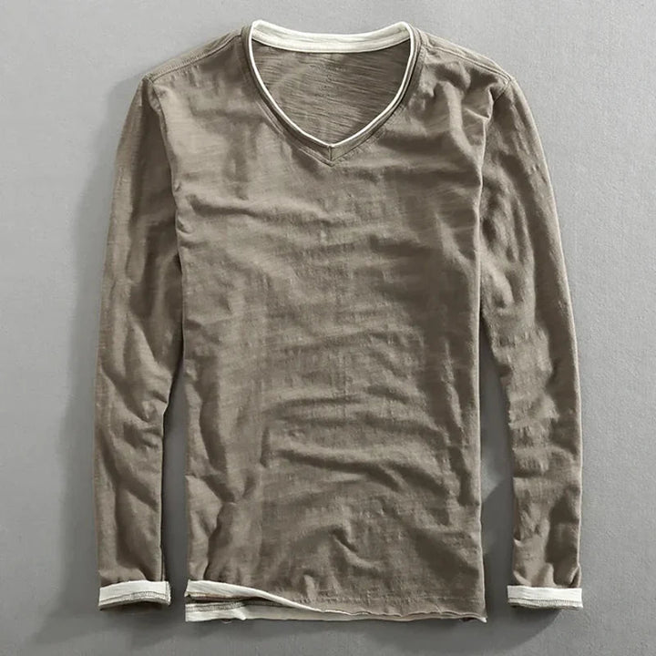 Natan | Camiseta de Manga Larga de Algodón