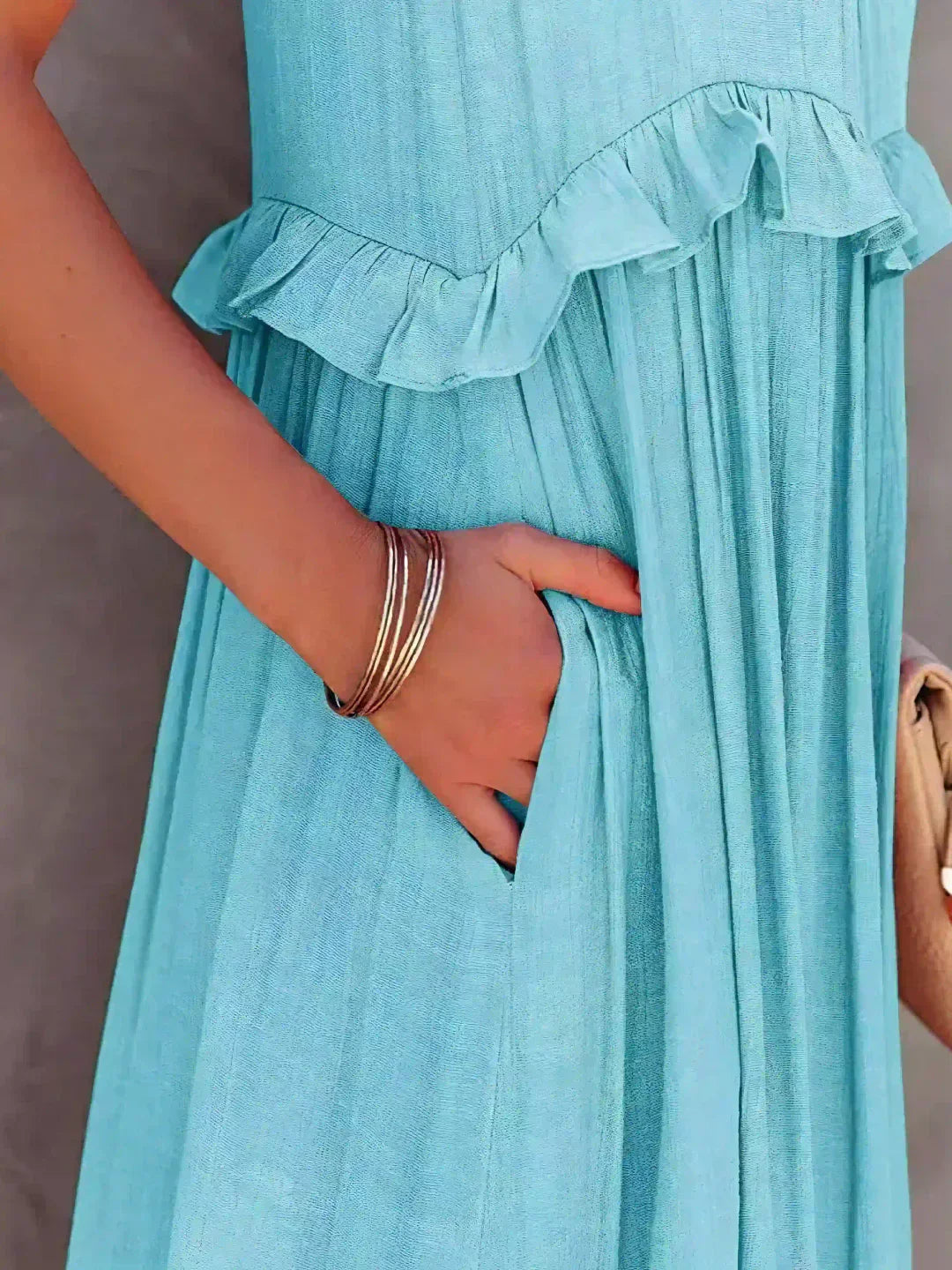 Aneta | Vestido elegante sin mangas