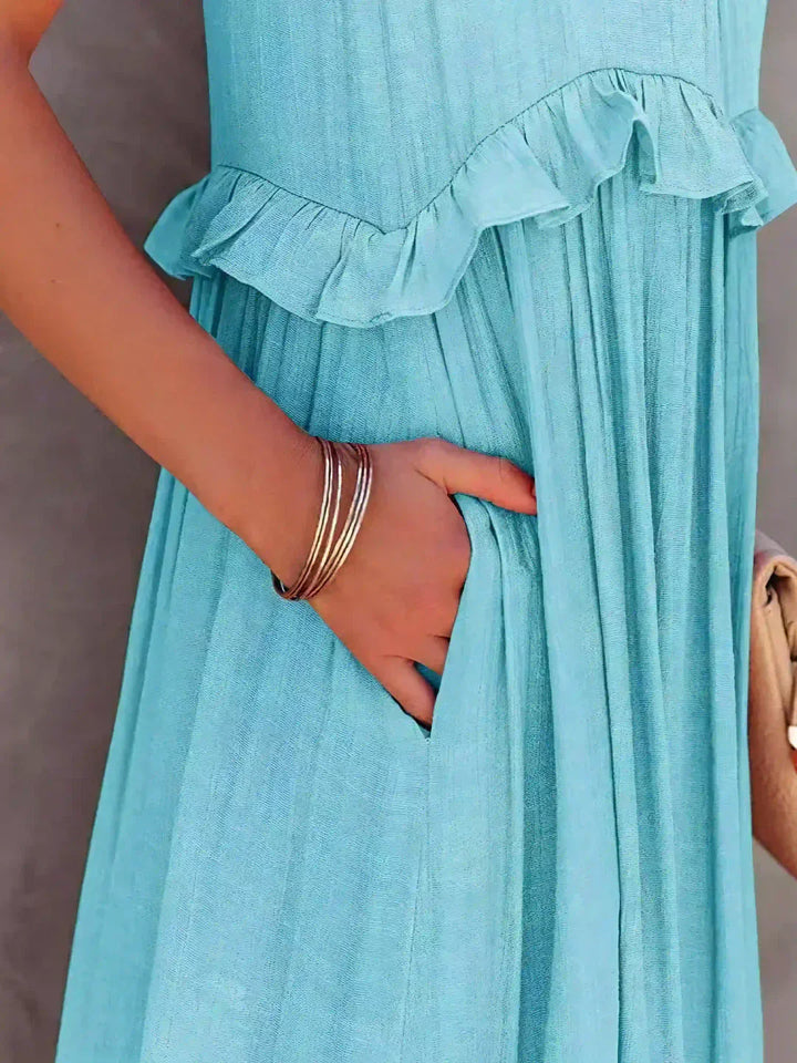 Aneta | Vestido elegante sin mangas