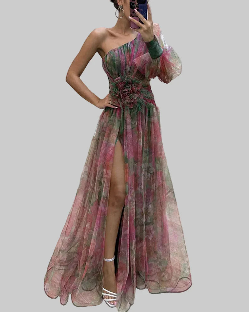 Cecelia | Vestido de una manga