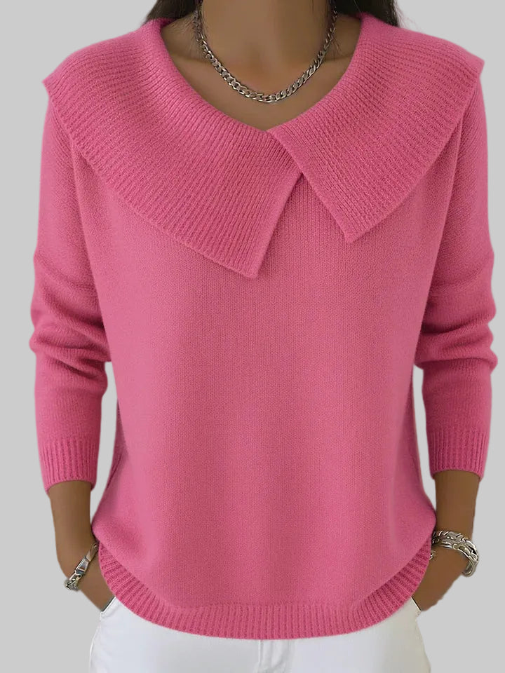 Sabrina | Sudadera con solapa para mujer