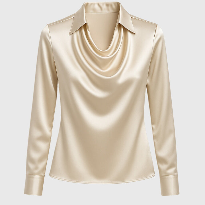 Mirela | Blusa Plisada con Lúrex