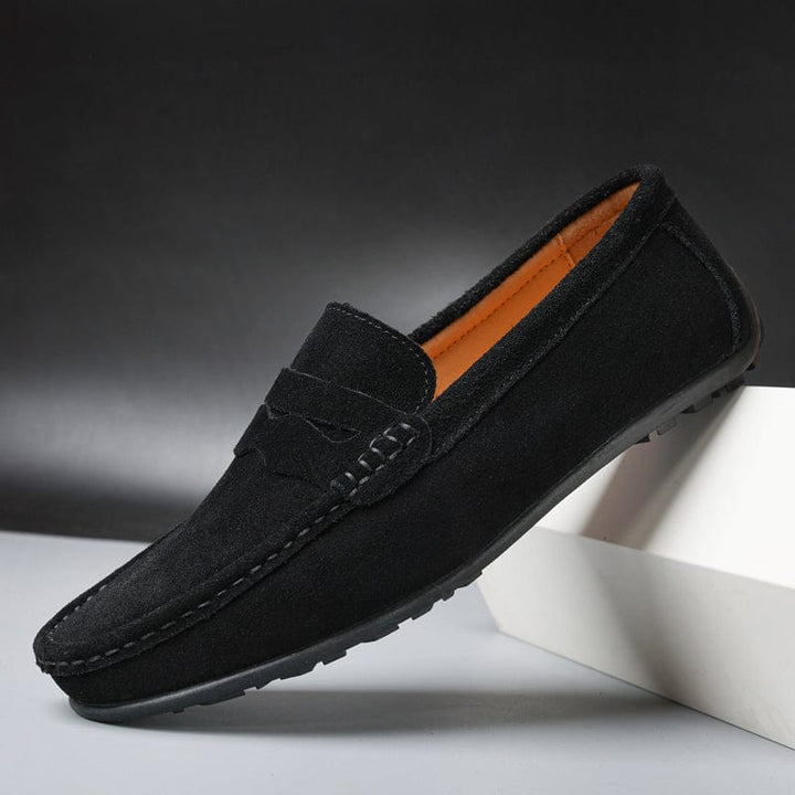 Cyprian | Mocasín de Terciopelo Suave
