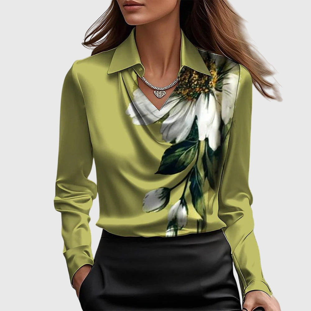 Mirela | Blusa Plisada con Lúrex