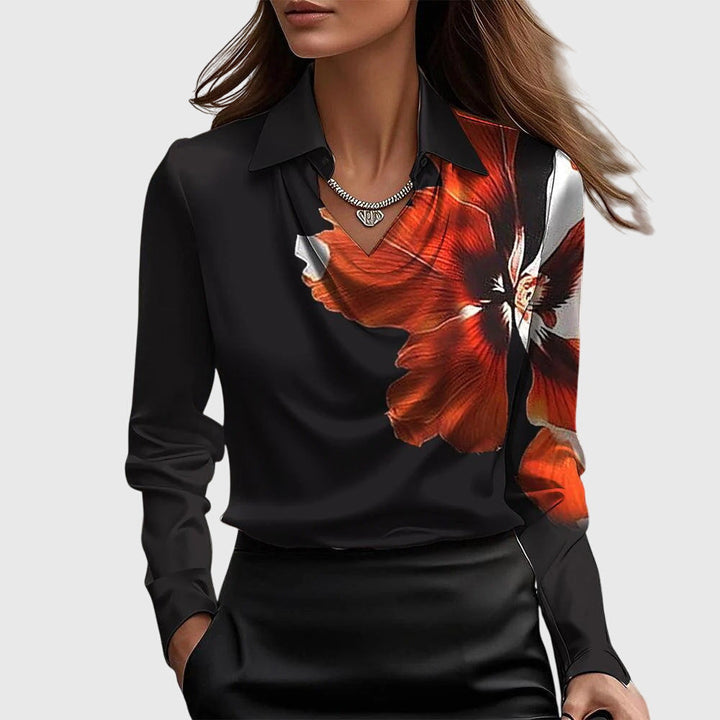 Mirela | Blusa Plisada con Lúrex