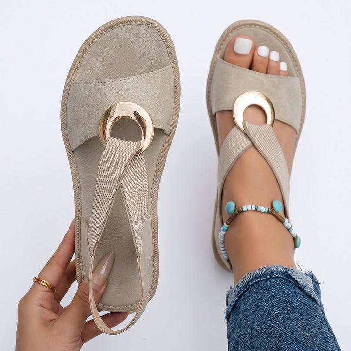 Gabriela | Sandalias Planas Premium
