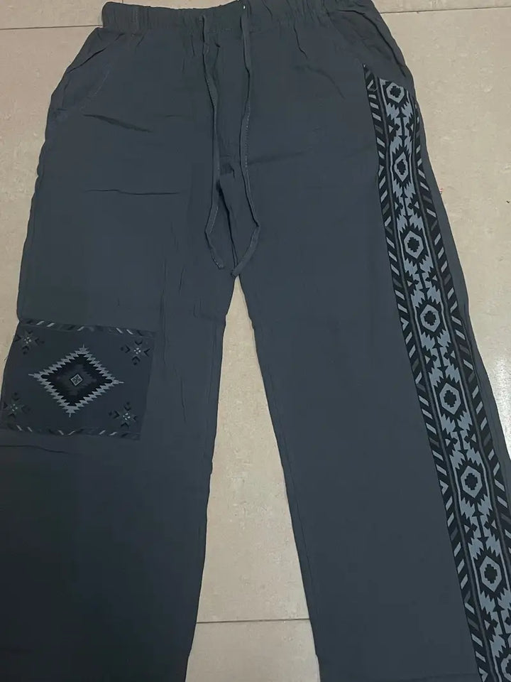Jastrzeń | Pantalón con Estampado Étnico