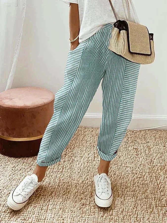 Clara | Pantalones de rayas