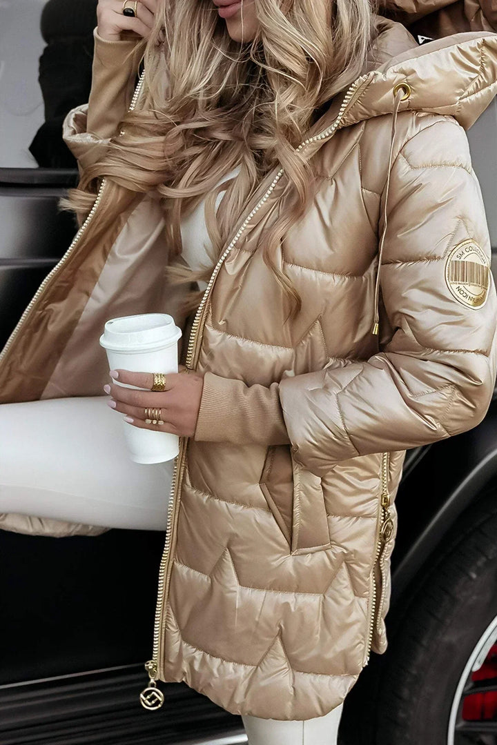 Astrid | Elegante Abrigo Acolchado de Invierno