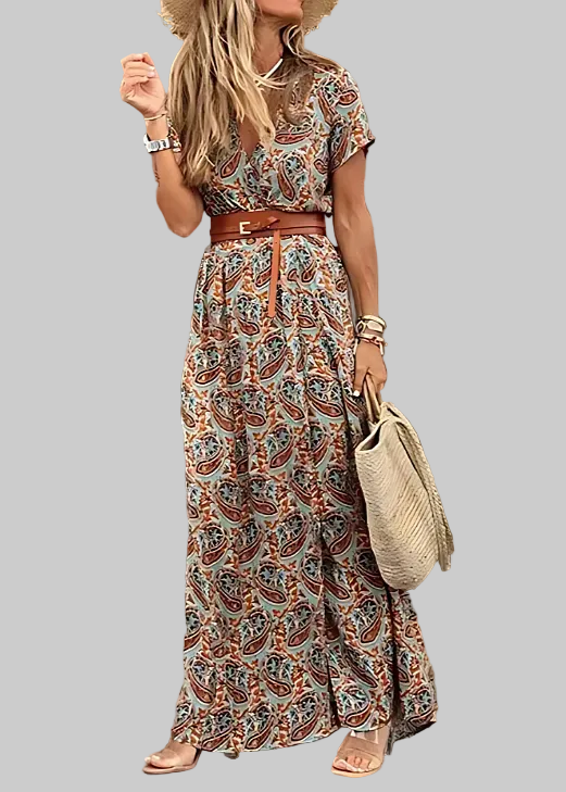 Sybella | Vestido Maxi Bohemio