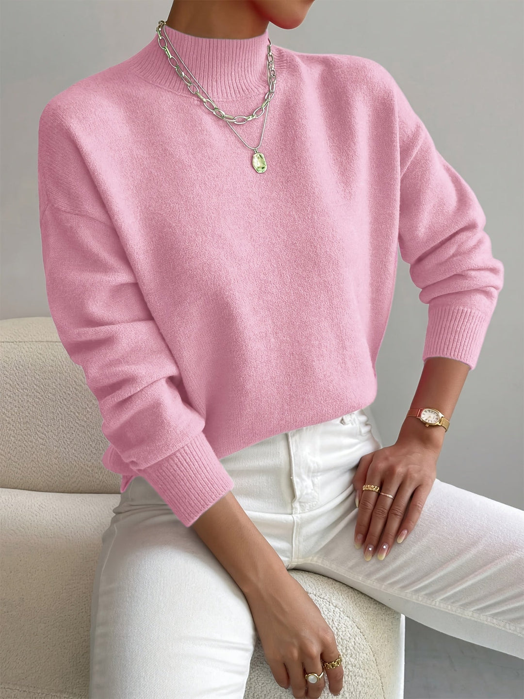 Seraphine | Jersey de cuello alto