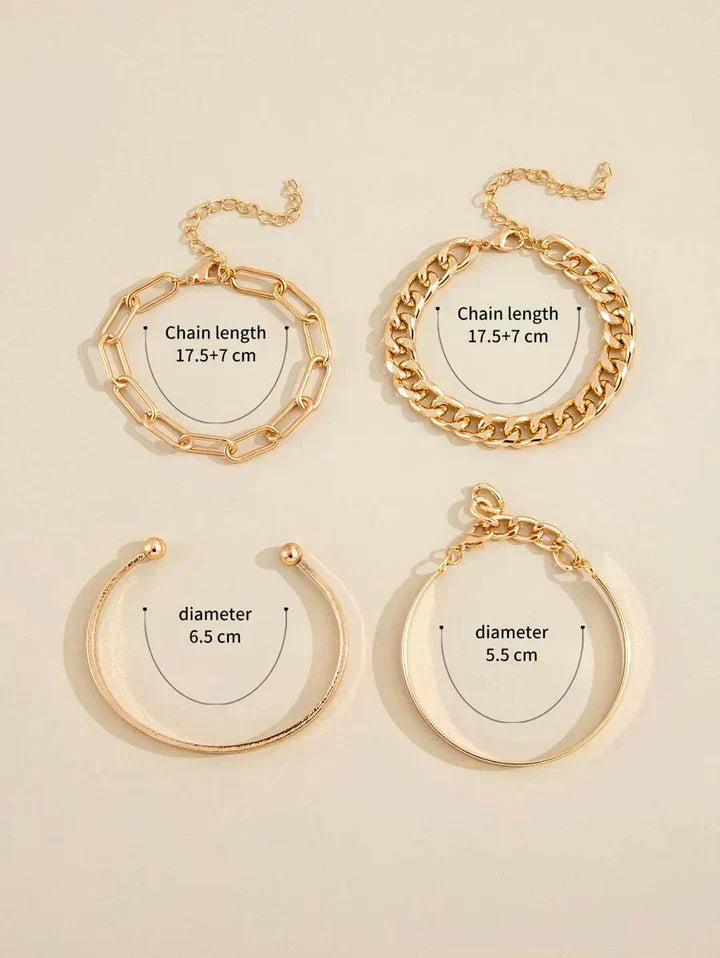 Desta | Set de Pulseras Elegantes