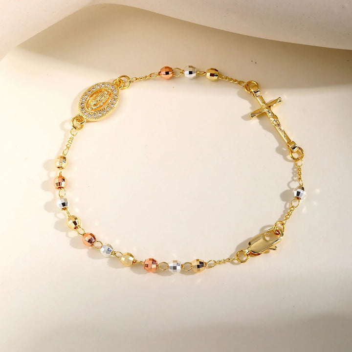 Virgen María | Pulsera de Rosario Bendita